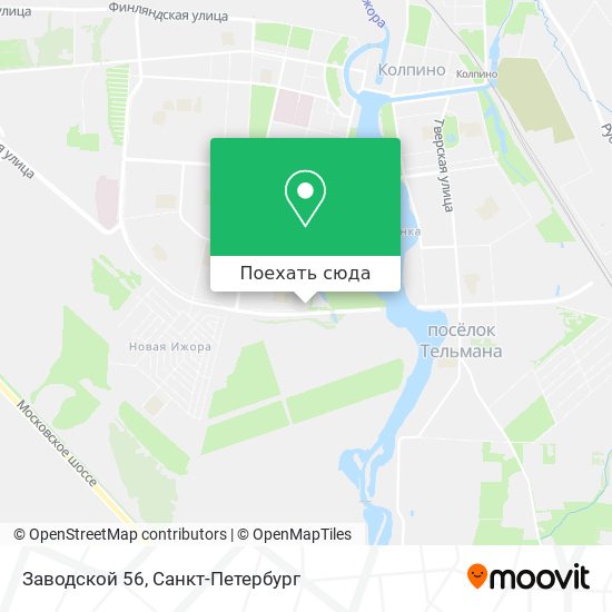 Карта Заводской 56