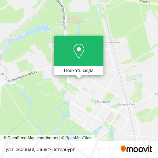 Карта ул.Песочная