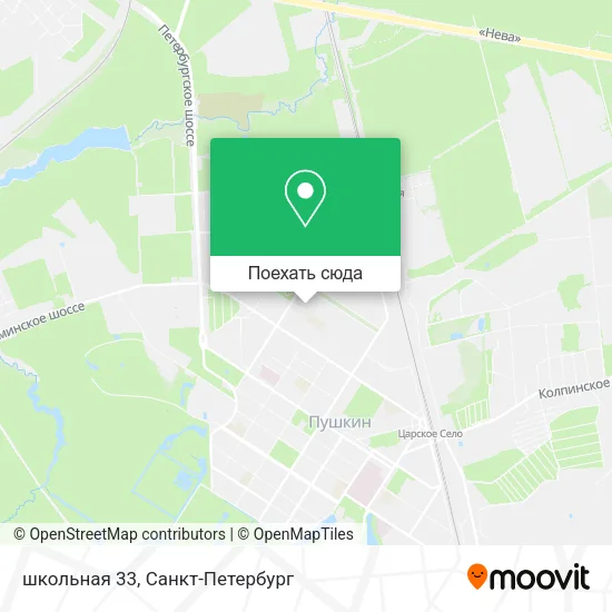 Карта школьная 33