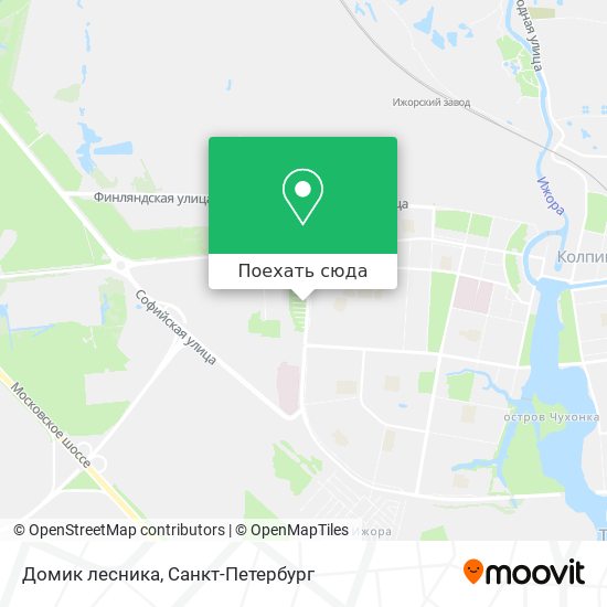 Карта Домик лесника