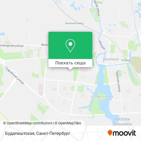 Карта Будапештская