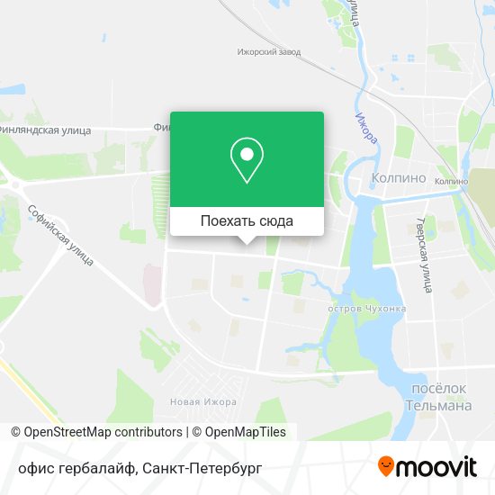 Карта офис гербалайф