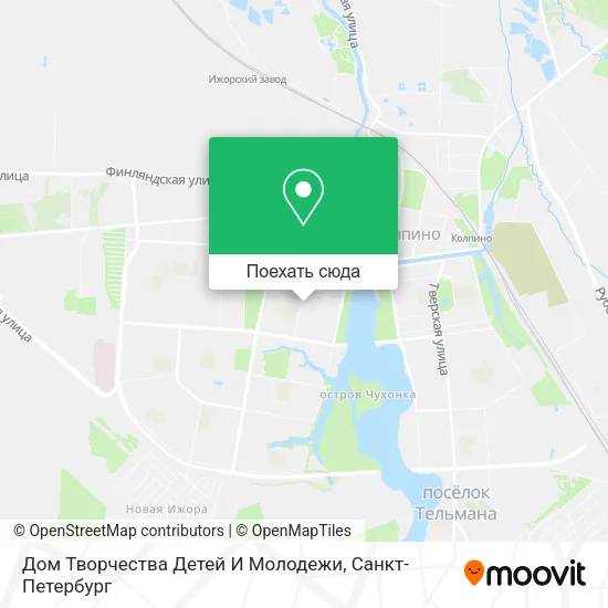 Карта Дом Творчества Детей И Молодежи