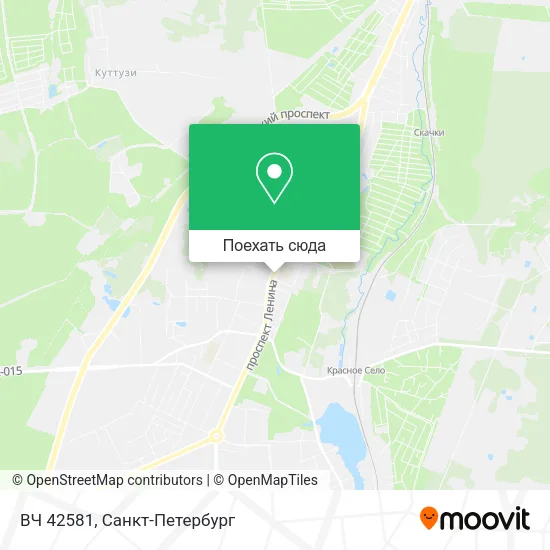 Карта ВЧ 42581