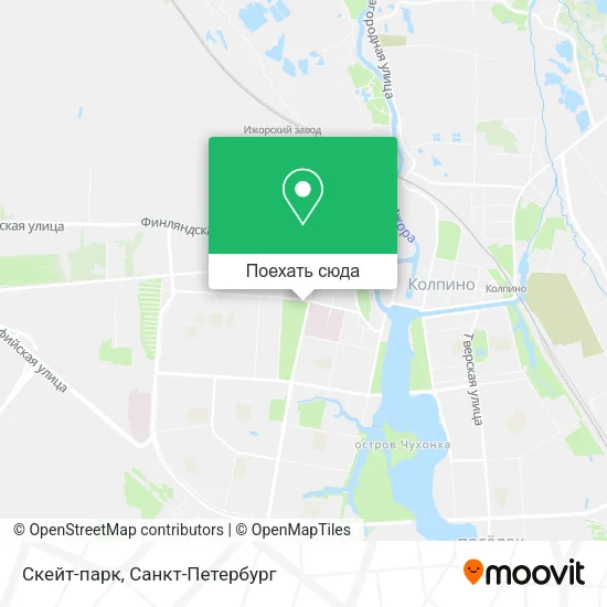 Карта Скейт-парк
