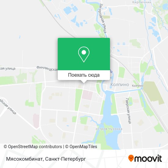 Карта Мясокомбинат
