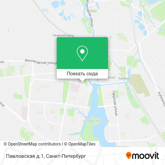 Карта Павловская д.1
