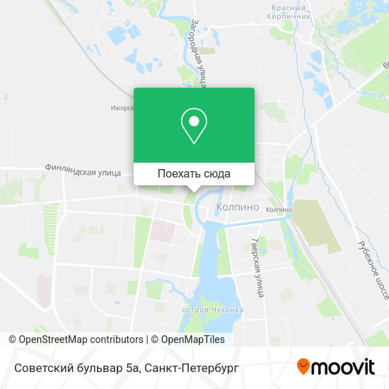 Карта Советский бульвар 5а