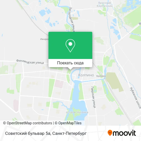 Карта Советский бульвар 5а