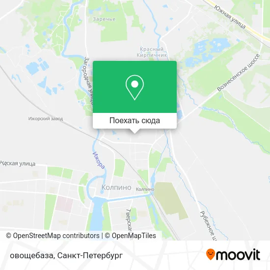 Карта овощебаза