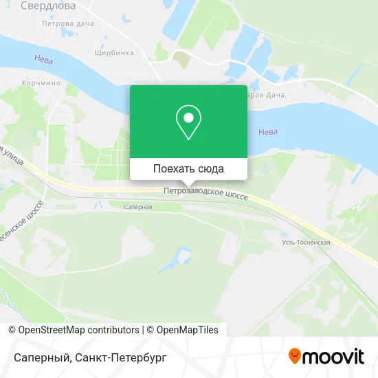 Карта Саперный