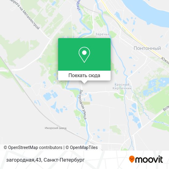 Карта загородная,43