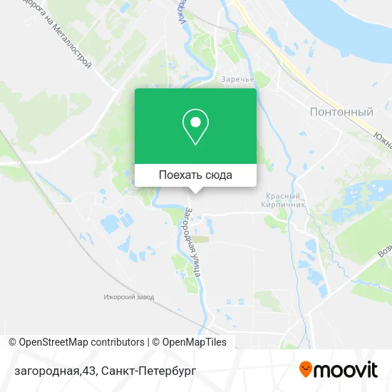 Карта загородная,43
