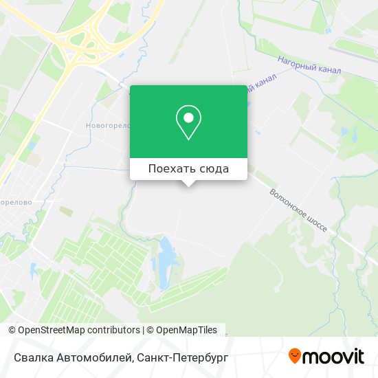 Карта Свалка Автомобилей