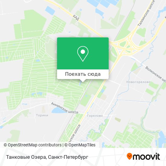 Карта Танковые Озера