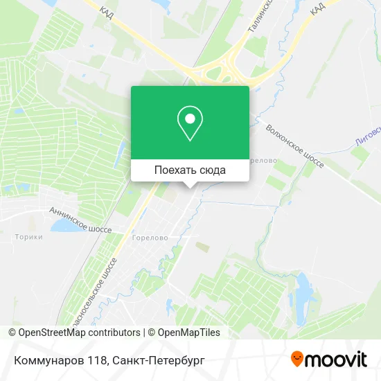 Карта Коммунаров 118