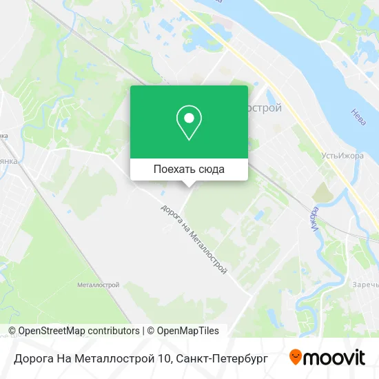 Карта Дорога На Металлострой 10