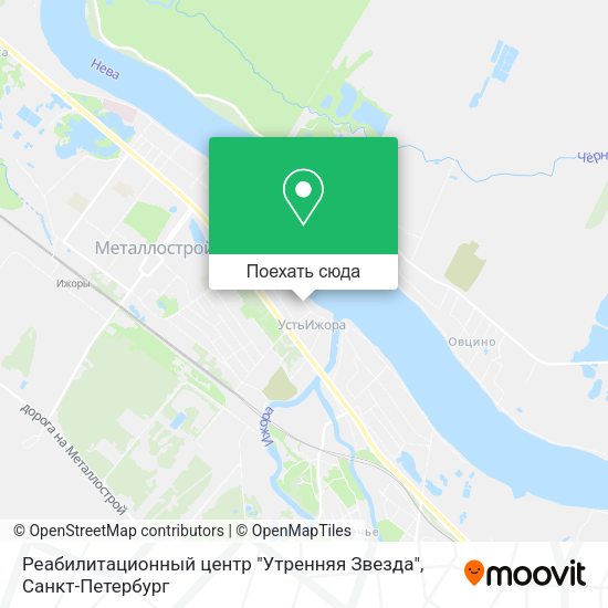 Карта Реабилитационный центр "Утренняя Звезда"