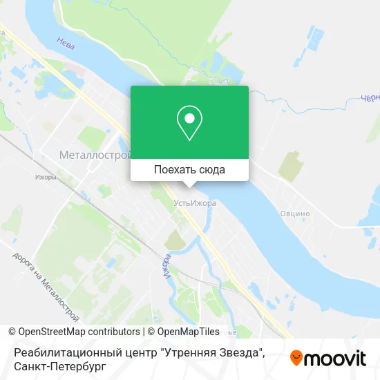 Карта Реабилитационный центр "Утренняя Звезда"
