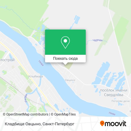 Карта Кладбище Овцыно