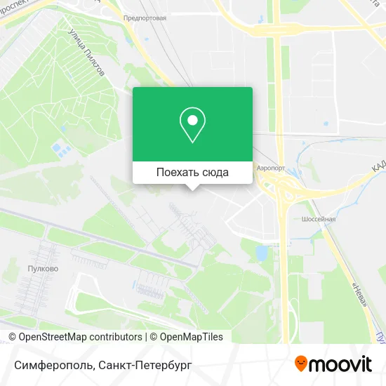 Карта Симферополь