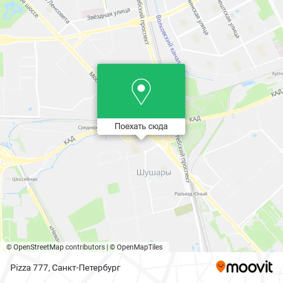 Карта Pizza 777
