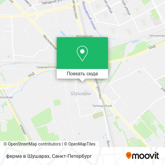 Карта ферма в Шушарах