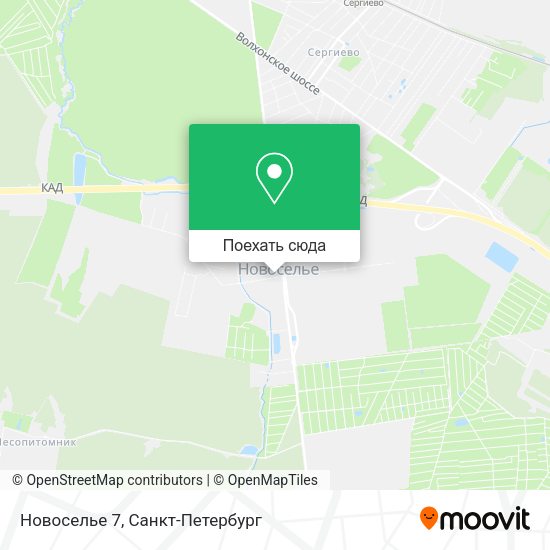 Карта Новоселье 7