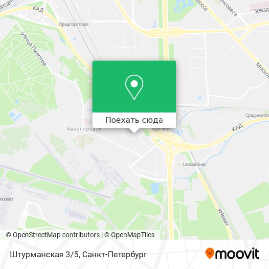 Карта Штурманская 3/5