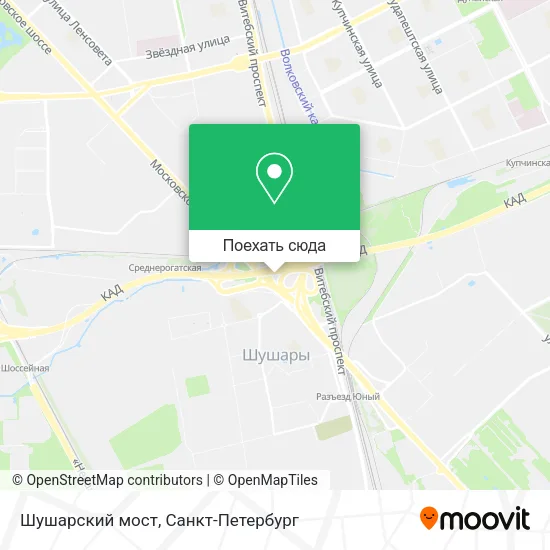 Карта Шушарский мост