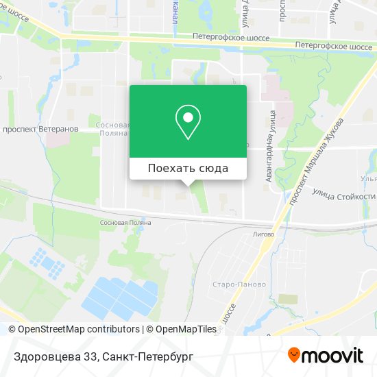 Карта Здоровцева 33