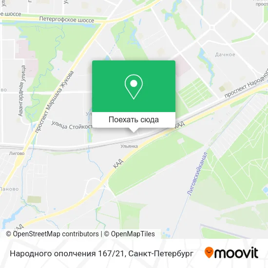 Карта Народного ополчения 167/21