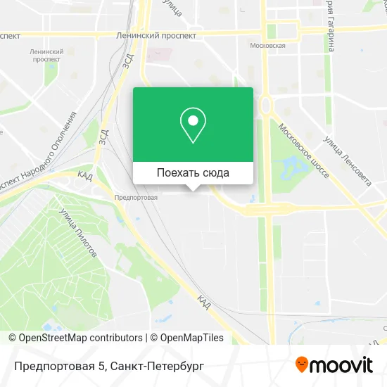 Карта Предпортовая 5
