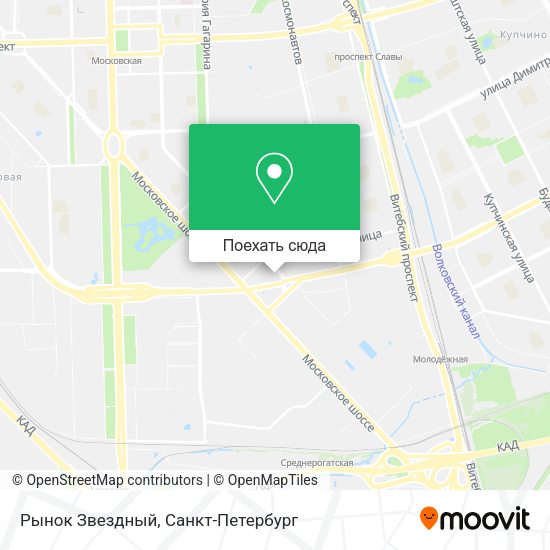 Карта Рынок Звездный