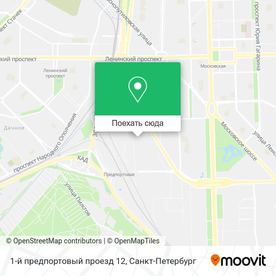 Карта 1-й предпортовый проезд 12