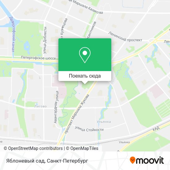 Карта Яблоневый сад
