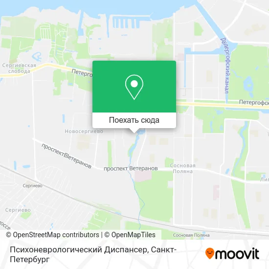 Карта Психоневрологический Диспансер