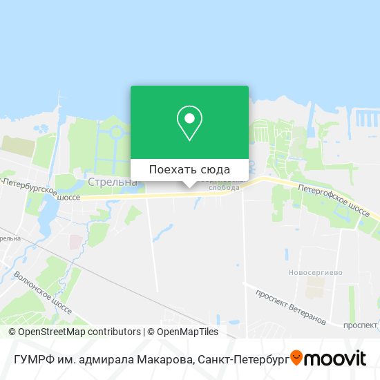 Карта ГУМРФ им. адмирала Макарова