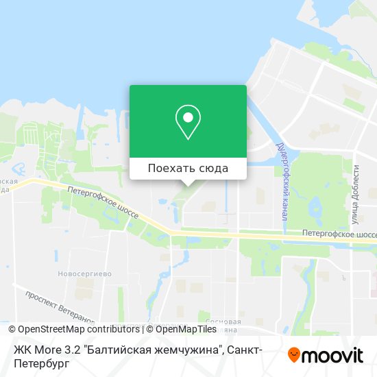 Карта ЖК More 3.2 "Балтийская жемчужина"