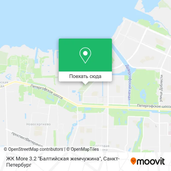 Карта ЖК More 3.2 "Балтийская жемчужина"