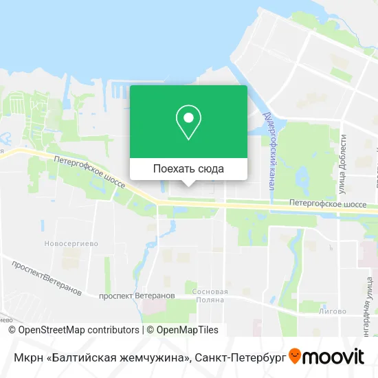 Карта Мкрн «Балтийская жемчужина»