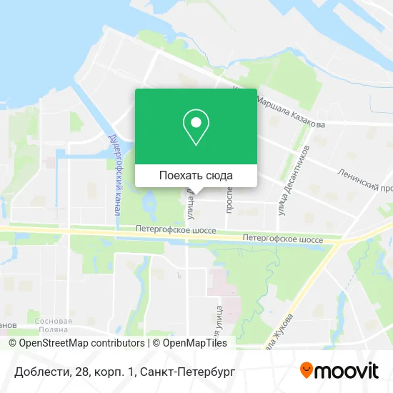 Карта Доблести, 28, корп. 1