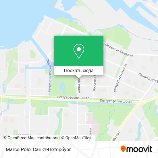 Карта Marco Polo