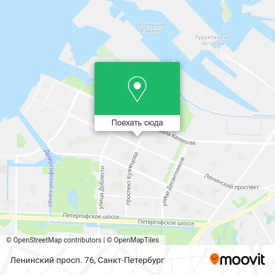 Карта Ленинский просп. 76