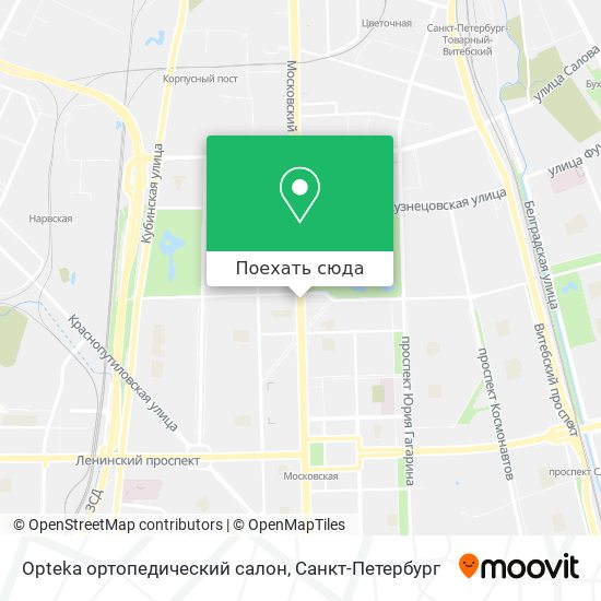 Карта Opteka ортопедический салон