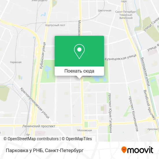 Карта Парковка у РНБ