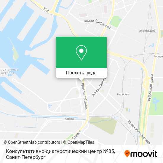Карта Консультативно-диагностический центр №85