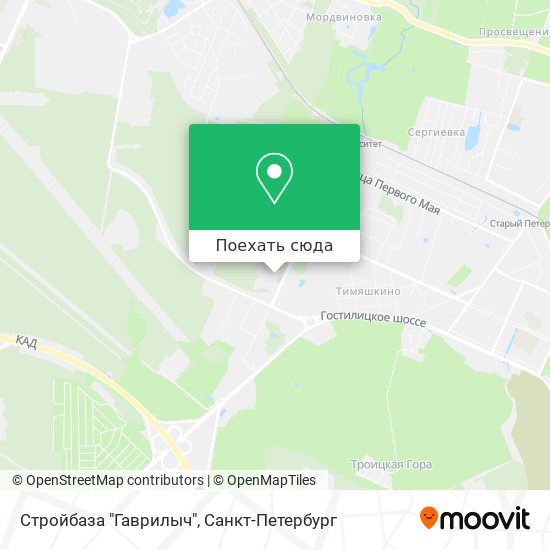 Карта Стройбаза "Гаврилыч"