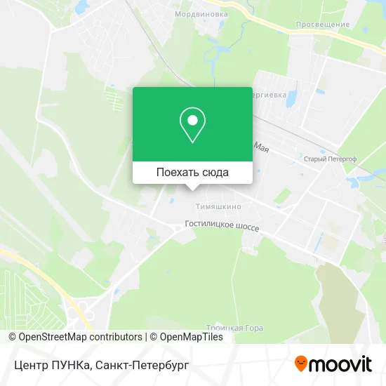 Карта Центр ПУНКа