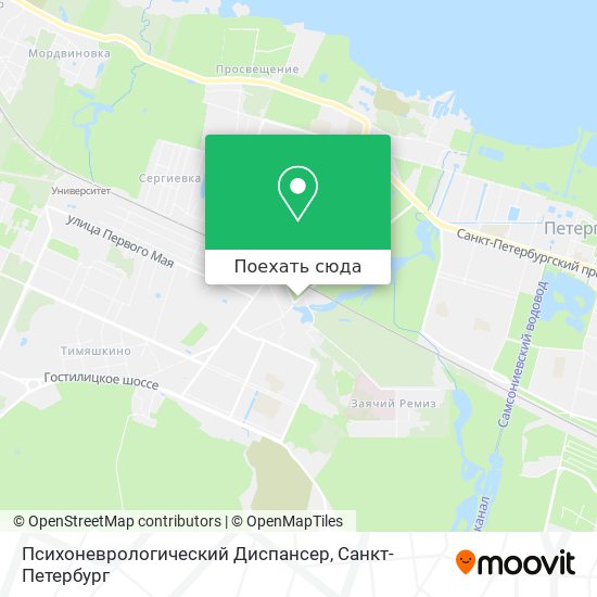 Карта Психоневрологический Диспансер